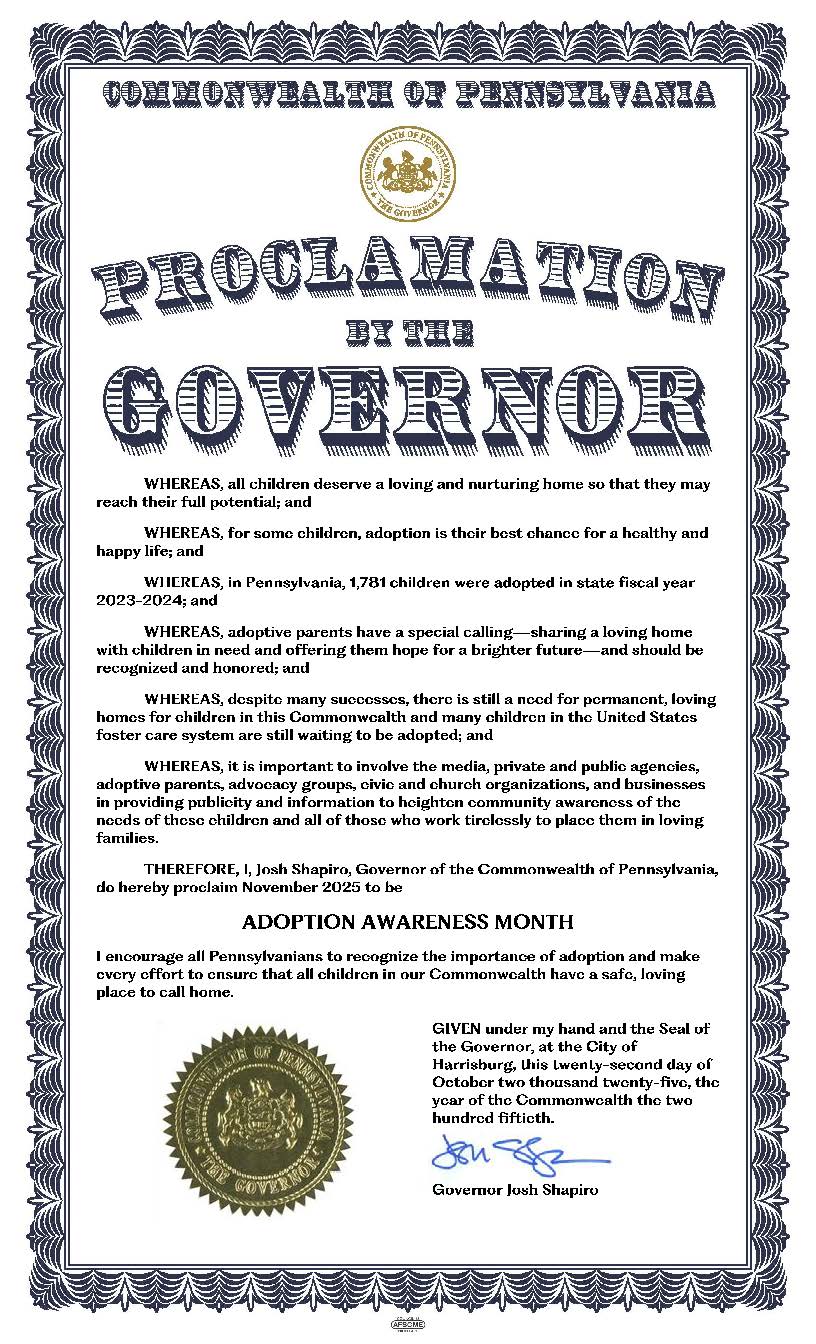 Proclamation Adopt Month 2025 1